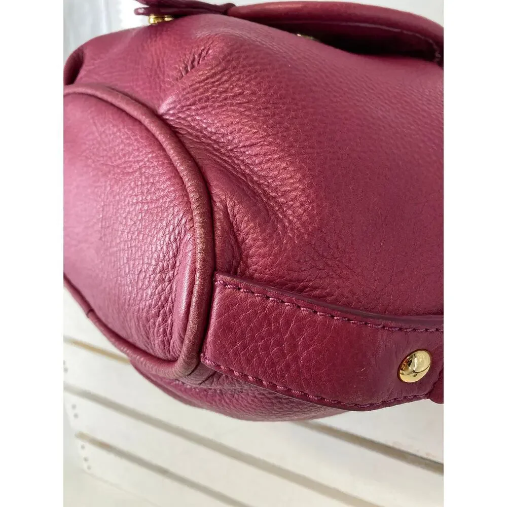 MICHAEL KORS, PINK PEBBLED LEATHER WOMENS LARGE SHOULDER BAG - Picture 10 of 16